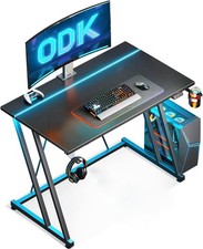 80x50cm Gaming Tisch mit LED