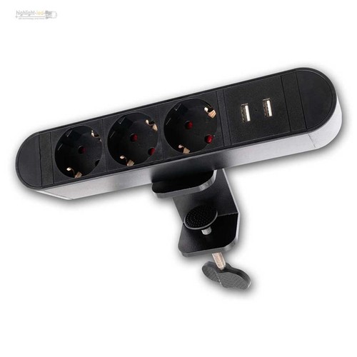 Tisch steckdose fach - tisch-steckdose, 2x