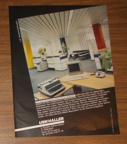 Seltene werbung usm haller - seltene,