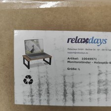 Relaxdays Monitorständer